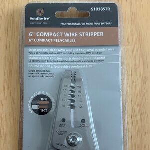 6" Compact Wire Stripper - Gray